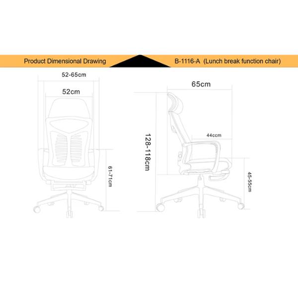Ghế công thái học chuẩn Ergonomic giá rẻ: SG - 673 - $hienthicat